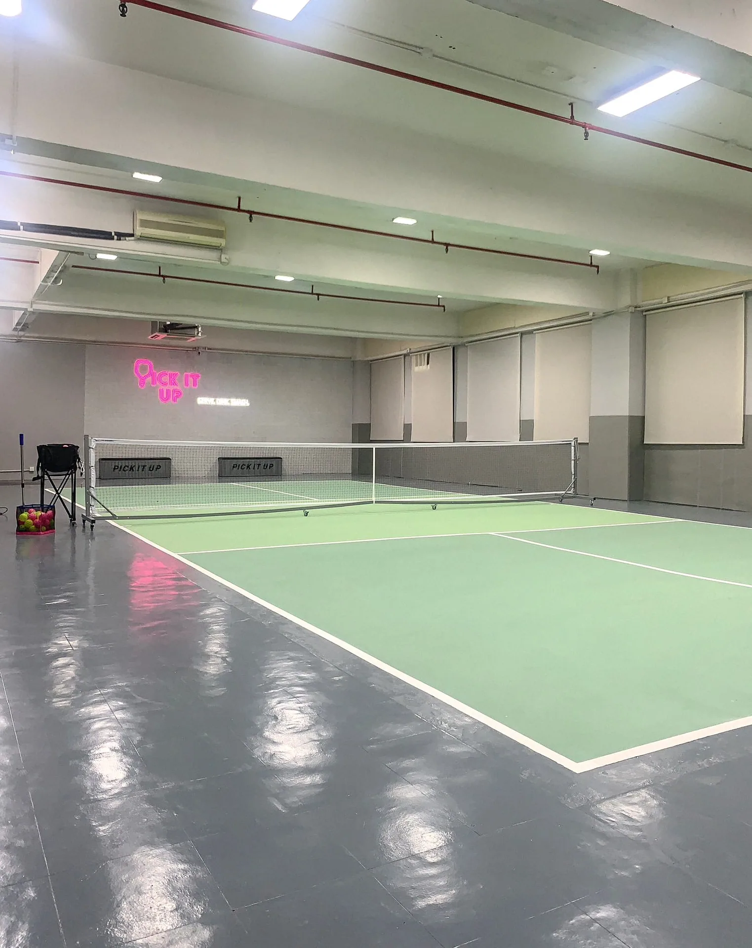 Pick It Up indoor pickleball court